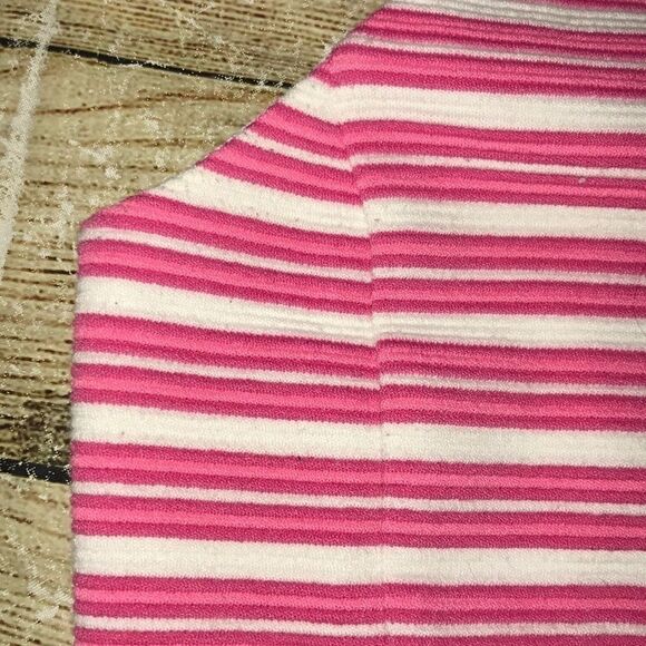 Lilly Pulitzer Brianna Dress Capri Pink Striped - Picture 6 of 9